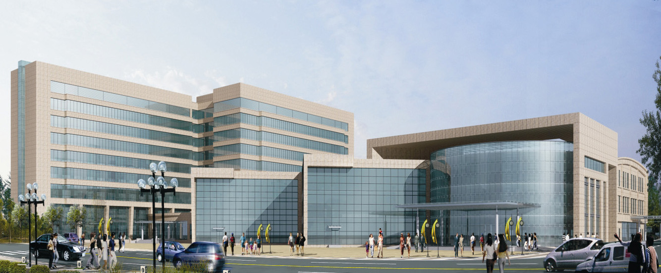 2012年加拿大安健能公司授予九台市人民医院异地新建工程最佳设计奖